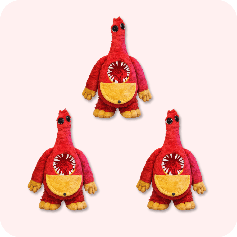 Chum Chompkins Plush 3PCS Chum Chompkins Plush 3PCS